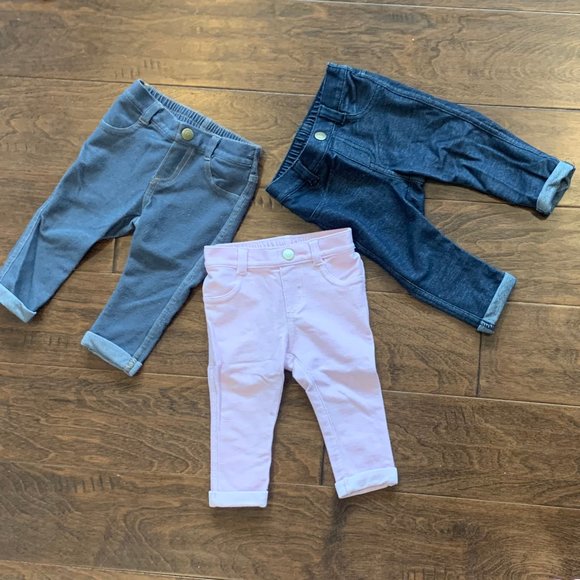baby girl denim jeggings